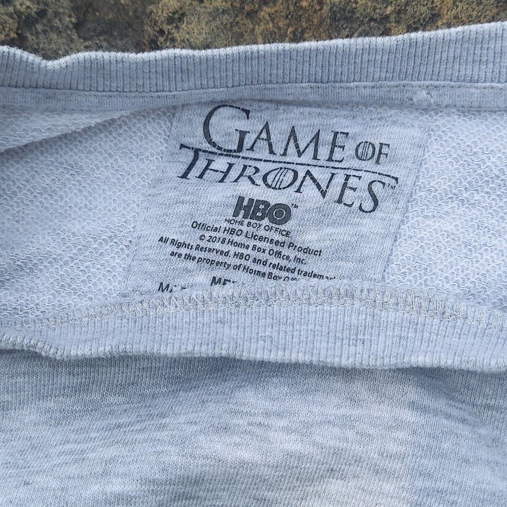 GAME OF THRONES LONG SLEEVE SHIRT MEDIUM